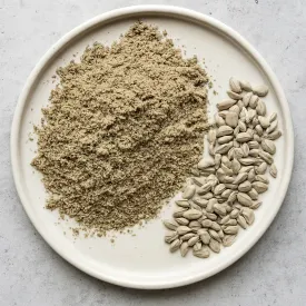 Мука подсолнечника цельнозерновая, 1кг.